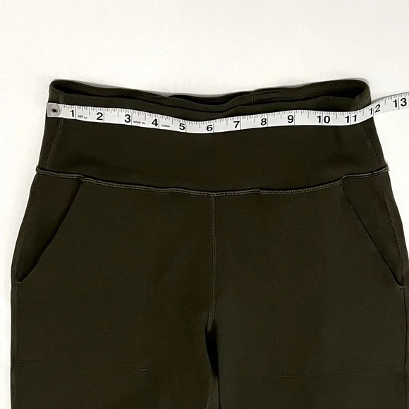Lululemon Align Jogger Crop 23" 4/XS Dark Olive Green Cropped Pants Leggings OG - Picture 12 of 16